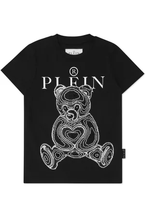Philipp Plein Teddy bear-print cotton T-shirt
