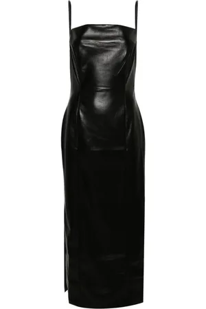 Nanushka Ilara slip midi dress