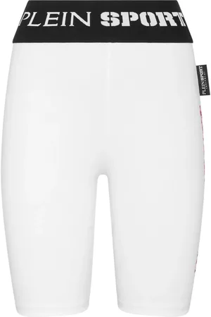 Philipp Plein Logo-waistband cycling shorts