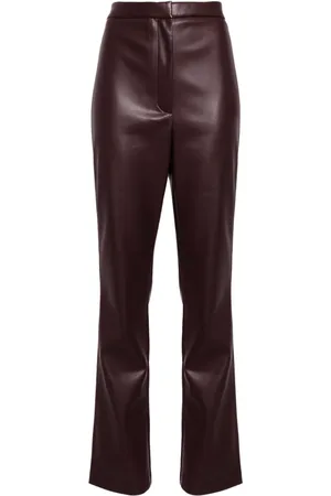 ROTATE High-waisted slim trousers