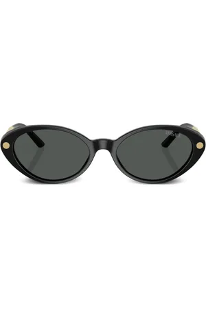 VERSACE Greca-detail cat eye-frame sunglasses