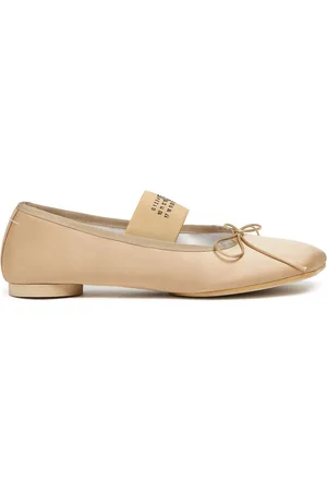 Maison Margiela Atomic satin ballerina shoes