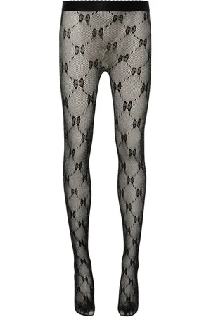 Gucci GG lurex-detailed knitted tights