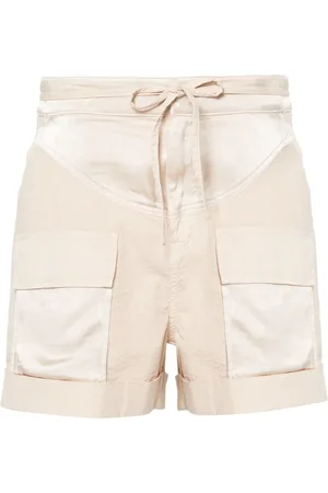 Pinko Belted panelled shorts