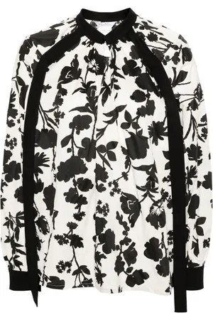 Max Mara Gaetana floral-print cotton blouse