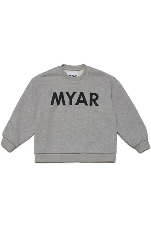 MYAR Logo-print cotton sweatshirt