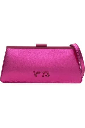V°73 Crow Sports laminated clutch bag