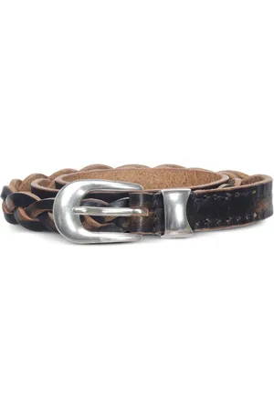 OUR LEGACY Distressed leather belt