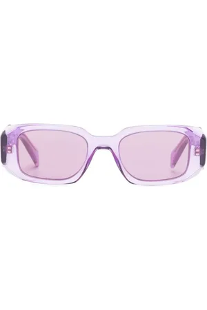 Prada Symbole rectangle-frame sunglasses