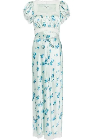 Reformation Clarisse floral silk dress