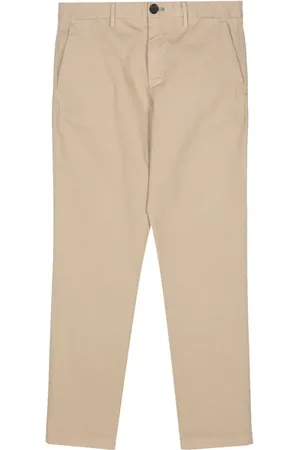 Paul Smith Logo-embroidered straight-leg trousers