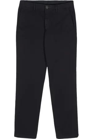 Paul Smith Logo-embroidered straight-leg trousers