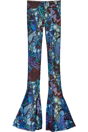 Jean Paul Gaultier Papillon flared leggings