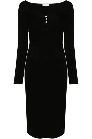 Liu Jo Long-sleeve knitted dress