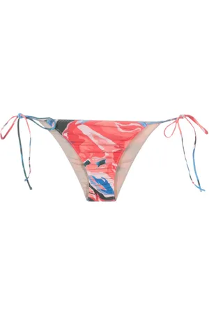 CLUBE BOSSA Aava graphic-print bikini bottoms