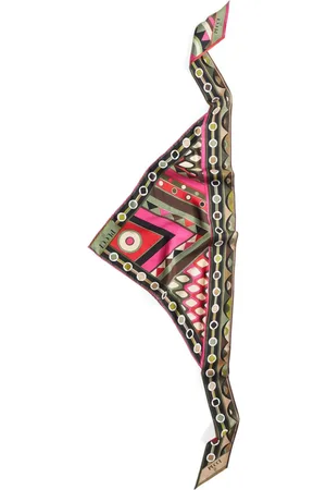 Puccini Vivara-print silk twill scarf