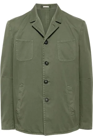 MASSIMO ALBA Single-breasted cotton blazer