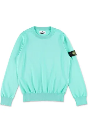 Stone Island Compass motif ribbed knit sweatshirt