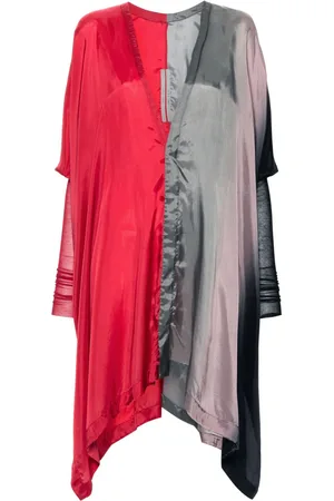 Rick Owens Multicolour semi-sheer shirt