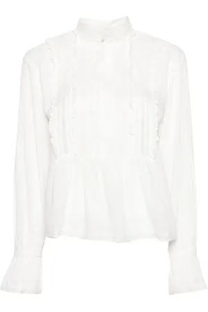 Zadig & Voltaire Ruffle-detail cotton shirt