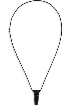 Rick Owens Crystal Trunk charm necklace