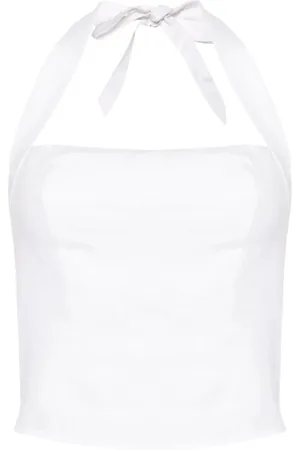 Reformation Malika linen top