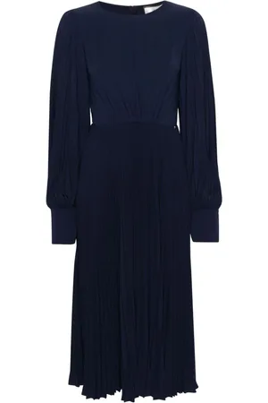 NISSA Pleated midi dress