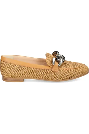 Casadei Hanoi chain link-detail loafers