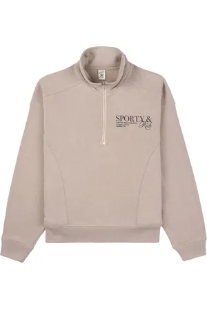 Sporty & Rich SR Initiative cotton sweatshirt