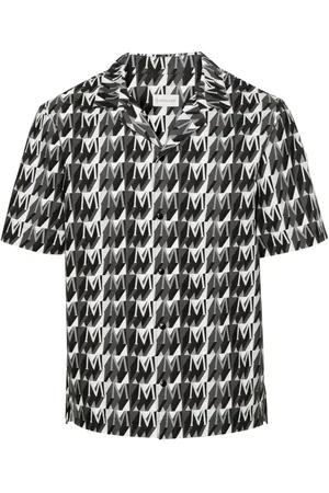 Moncler Monogram-print cotton shirt