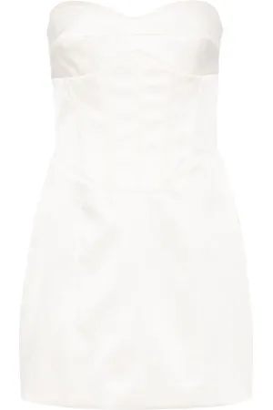Reformation Pacie satin mini dress