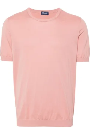 DRUMOHR Short-sleeves fine-knit jumper