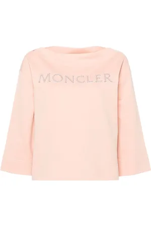 Moncler Logo-appliqu?? boat-neck sweatshirt