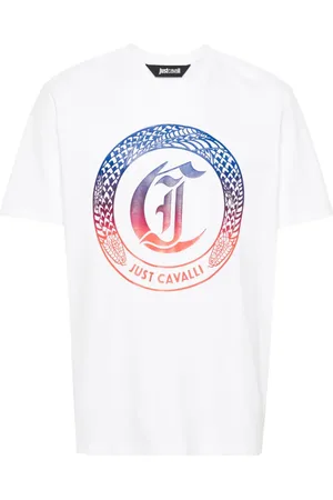 Roberto Cavalli Logo-print cotton T-shirt
