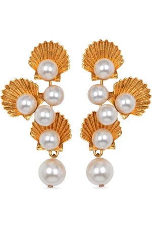Jennifer Behr Nerida pearl-detail earrings