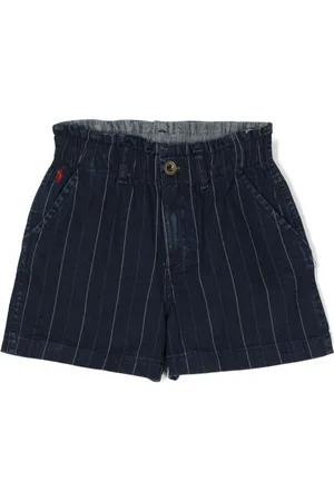 Ralph Lauren Pinstriped denim shorts