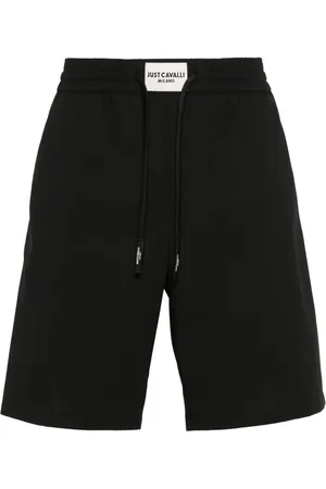 Roberto Cavalli Logo-patch bermuda shorts