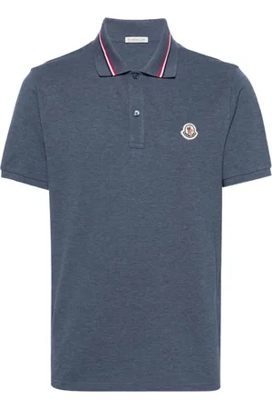 Moncler Logo-patch piqu?? polo shirt