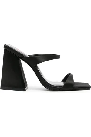 Roberto Cavalli 105mm square-toe mules