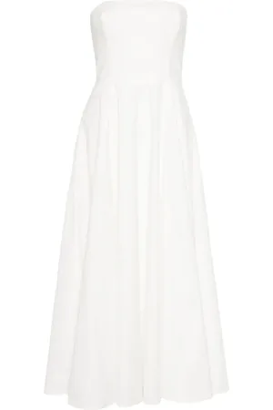 Reformation Astoria strapless midi dress