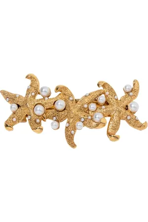 Jennifer Behr Thalassa pearl embellished filigree barrette