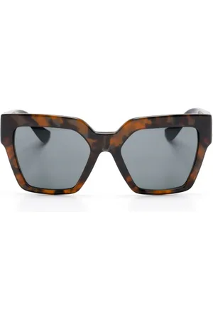 VERSACE Medusa Head-motif square-frame sunglasses