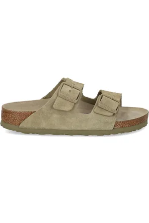 Birkenstock Arizona suede flat sandals