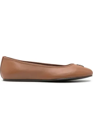 Tommy Hilfiger Logo-plaque ballerina shoes