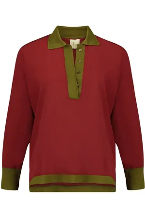 Paula Long sleeve v-neck top
