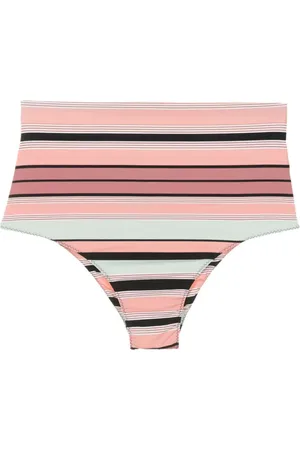 CLUBE BOSSA Ceanna striped bikini bottoms