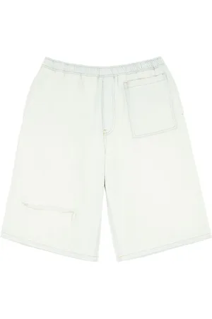 Maison Margiela Elasticated-waist denim shorts