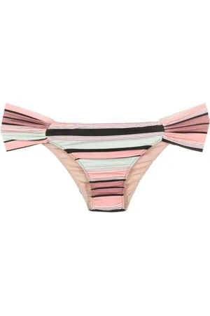 CLUBE BOSSA Ricy striped bikini bottoms