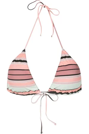 CLUBE BOSSA Aava striped bikini top