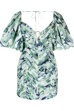 Acler Matthew abstract-print dress